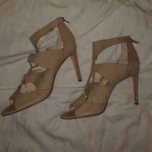 Calvin Klein Suede "Adela"Heel  Shoe  Size 11